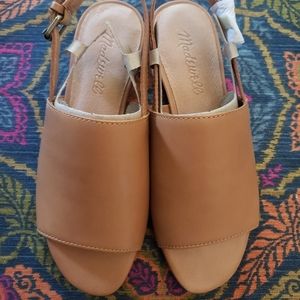 Nwt madewell Noelle slingback leather sandal